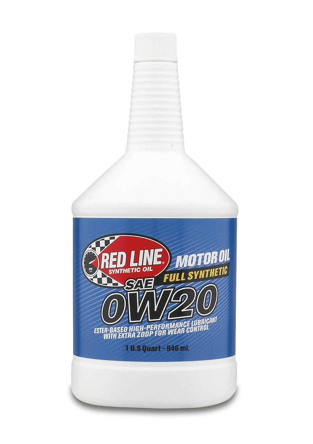 11804 – RED LINE Oil, SAE 0W-20 Fully Synthetic 1 Quart Bottle Single